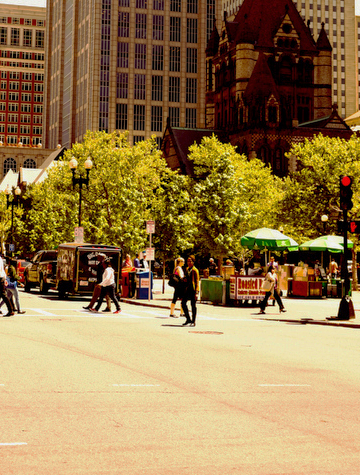 Streets in Boston 