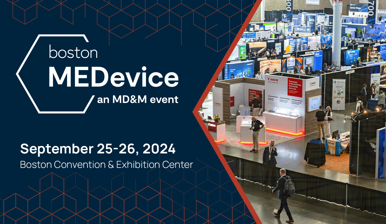 MEDevice Boston an MD&M event | September 25-26, 2024 | Boston Convention & Exhibition Center