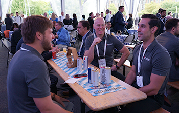 Welcome reception photo