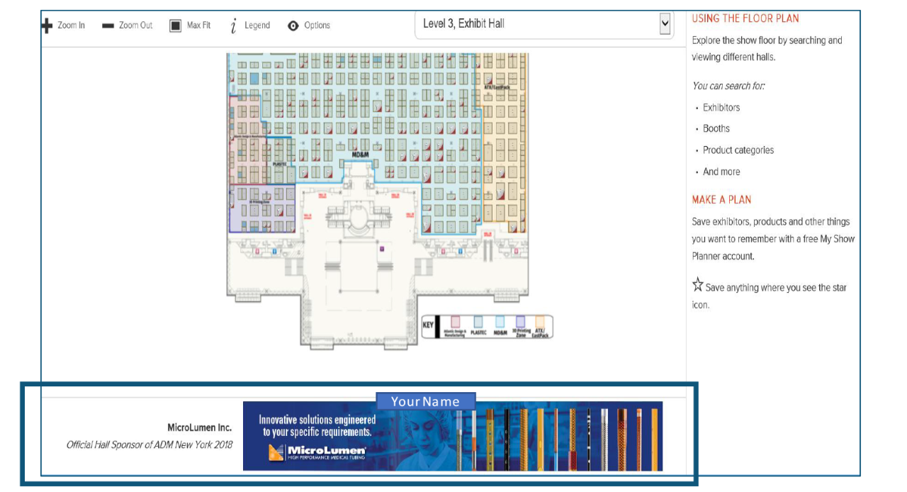 Exclusive Online Hall sample image